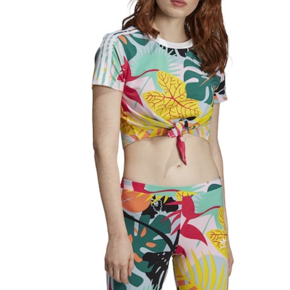 Womens Adidas Original Crop Tee